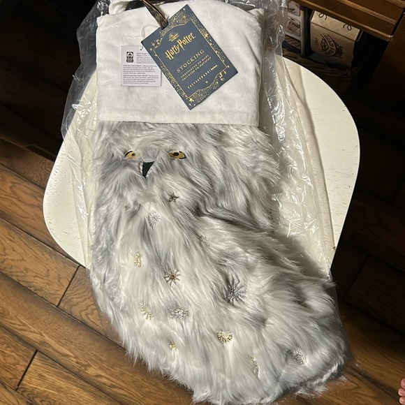 Pottery Barn Harry Potter Hedwig Stocking BNWT SO NEAT! - Picture 4 of 11